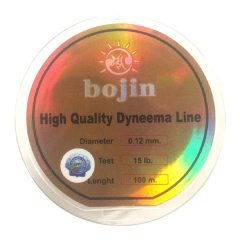 Bojin Dyneema 4X 0.12mm 100m Yeşil İp Misina