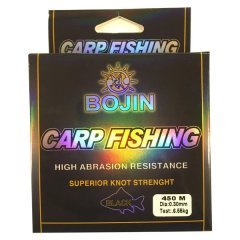 Bojin Carp 0.30mm 450m Siyah Sazan Misinası