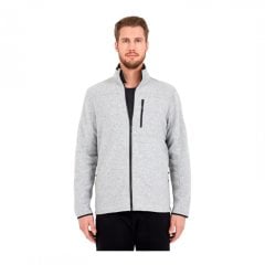 Blackspade Önden Fermuarlı Gri XL Polar Mont