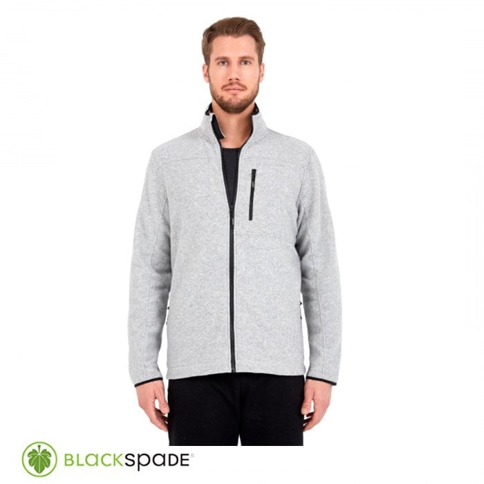Blackspade Önden Fermuarlı Gri XL Polar Mont