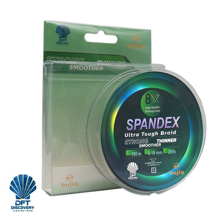 Bojin 8X Spandex İp Misina 0.18 mm 150 m