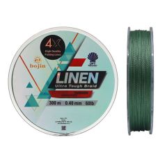 Bojin 4X Linen 0.40mm 300m Yeşil İp Misina
