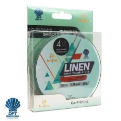 Bojin 4X Linen 0.35mm 300m Yeşil İp Misina