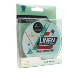 Bojin 4X Linen 0.24mm 300m Yeşil İp Misina