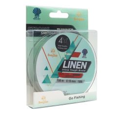 Bojin 4X Linen İp Misina 0.16 mm  150 m  Yeşil