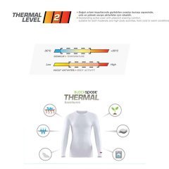 Blackspade Termal 2. Seviye Gri XXL Alt İçlik