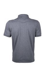 Vav Tlac-01 Polo Yaka Koyu Füme XXS Tişört