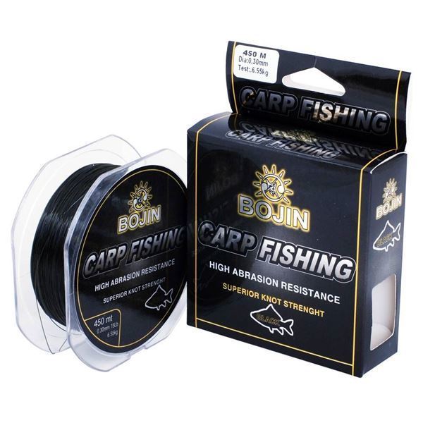 Bojin Carp 0.38mm 340m Siyah Sazan Misinası