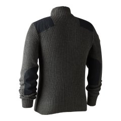 Deer Hunter Rogaland Yarım Fermuarlı Gri XL Kazak