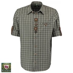 Os-Trachten Kareli Regular Fit Erkek 43/44 Gömlek