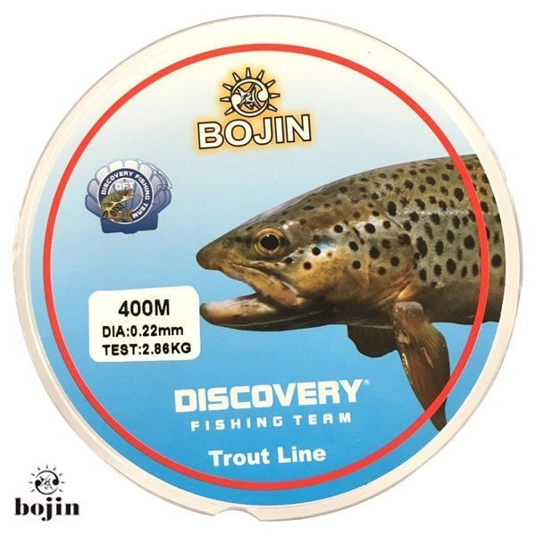 Bojin Trout 0,22mm 400m Şeffaf Alabalık Misinası