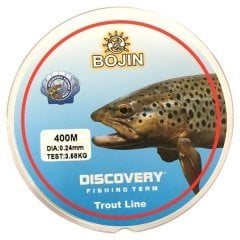 Bojin Trout 0,22mm 400m Şeffaf Alabalık Misinası