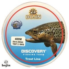 Bojin Trout 0,20mm 400m Şeffaf Alabalık Misinası