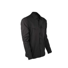 Vav Taclfex-01 Siyah XXL Uzun Kol Gömlek