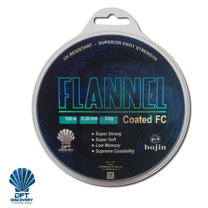 Dft Bojin Flannel Fluorocarbon 100m 0.20mm Misina